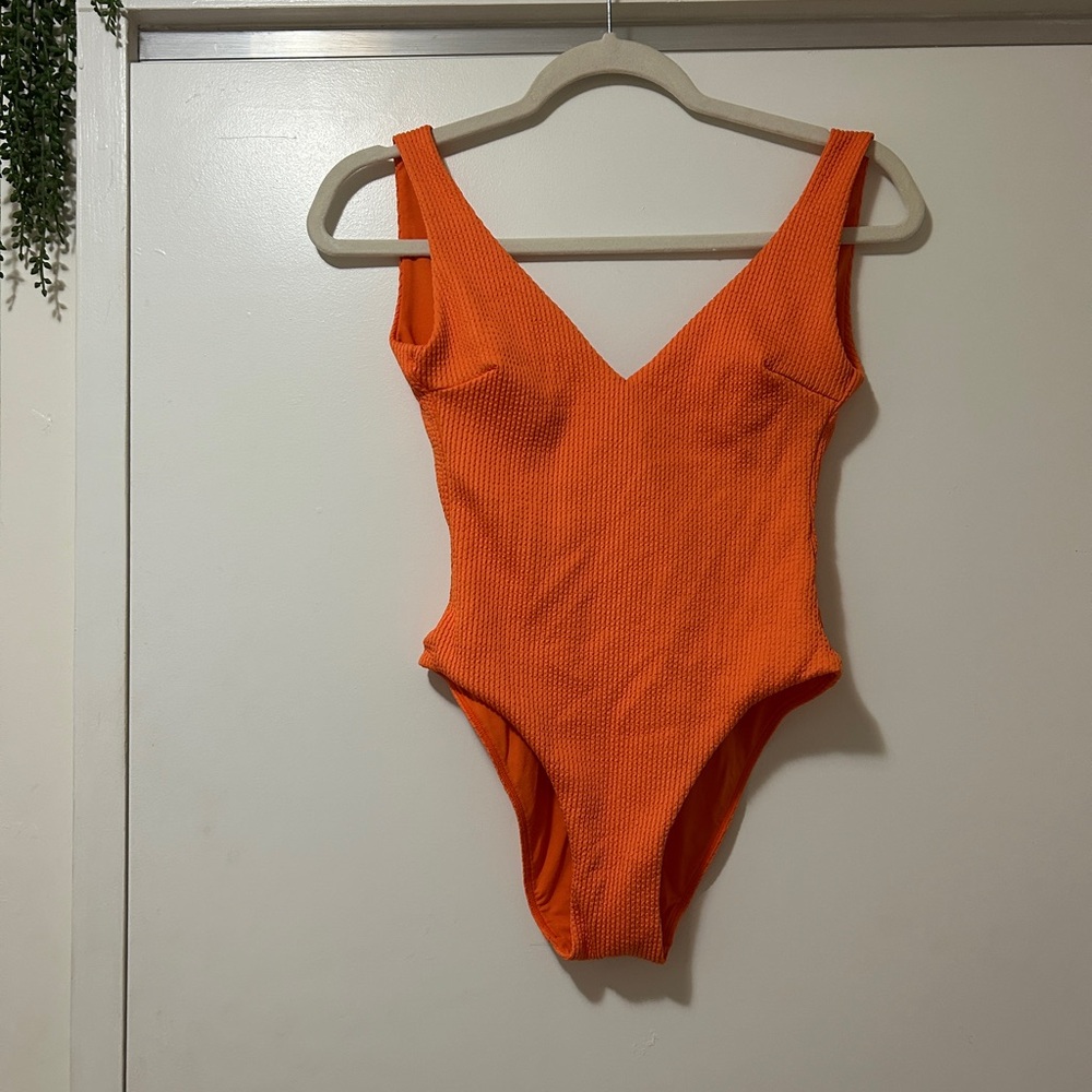 Monday Swimwear Orange One Piece